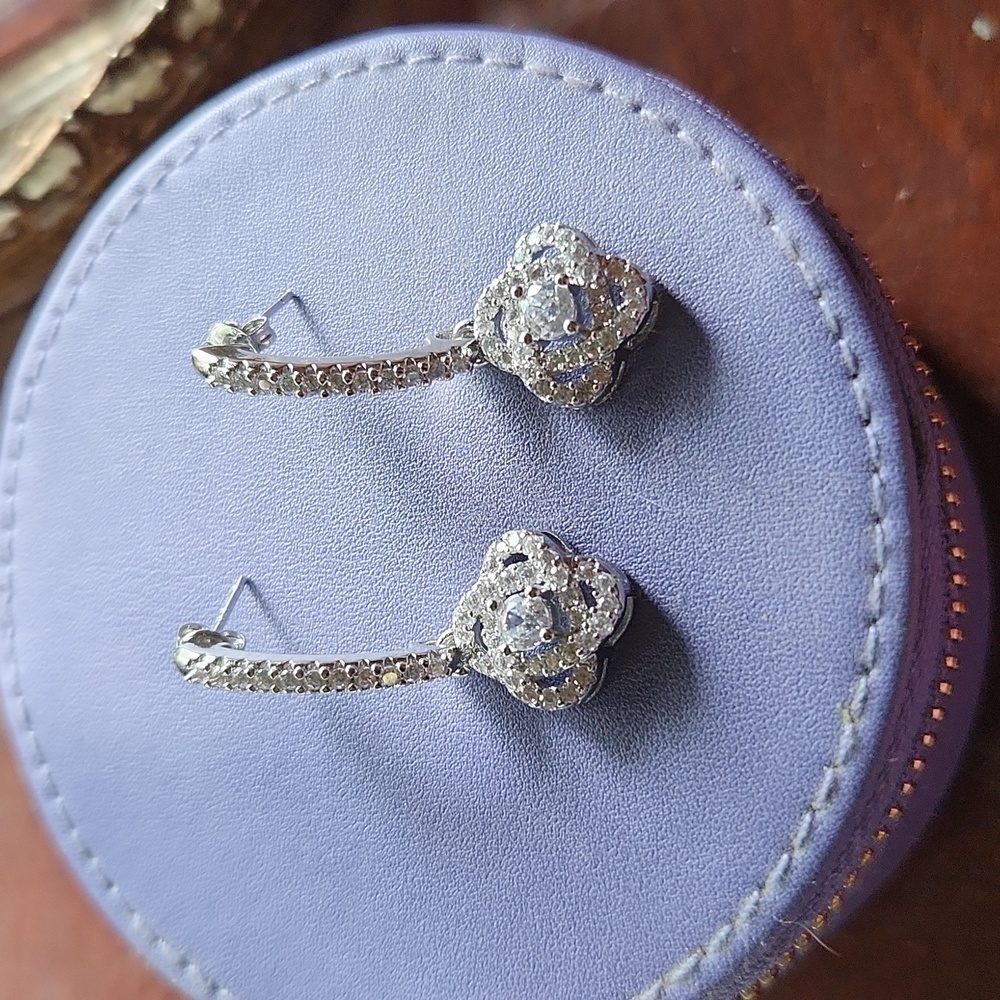Simulated Diamond Earrings